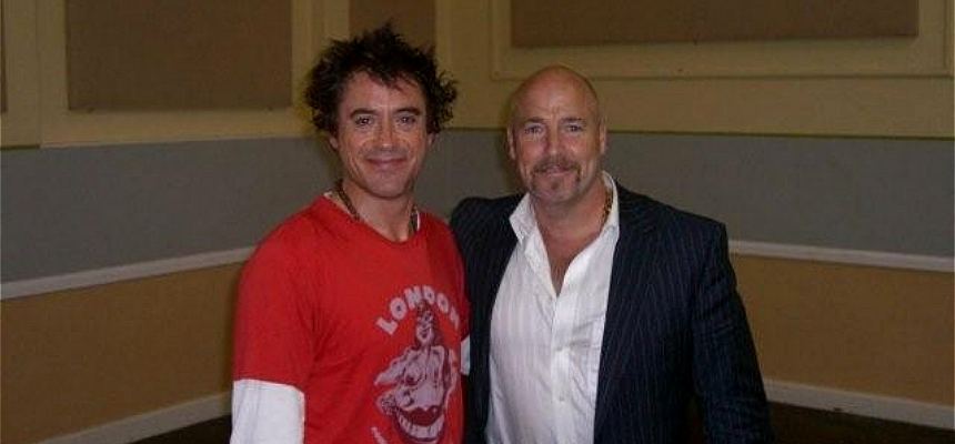 Richard Grimes and Robert Downey Jnr