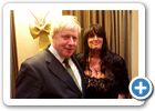 Jane Grimes and Boris Johnson