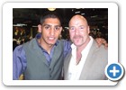 Richard Grimes and Amir Khan